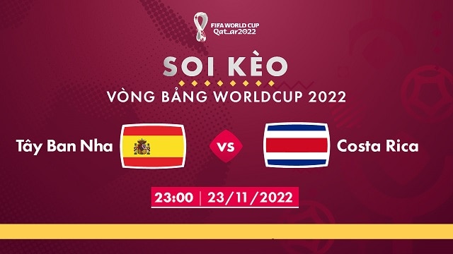 Soi kèo nhà cái V9 trận Tây Ban Nha vs Costa Rica, 23/11/2022 – Giải World Cup